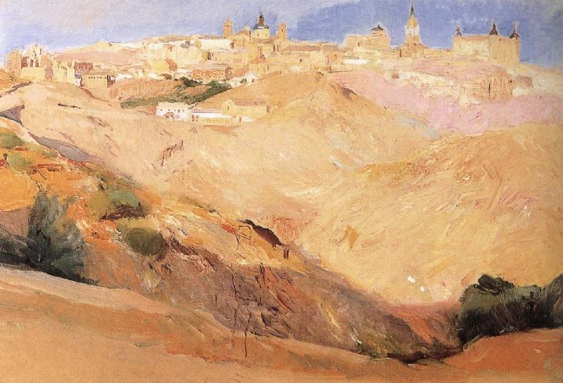 Joaquin Sorolla Toledo Landscape